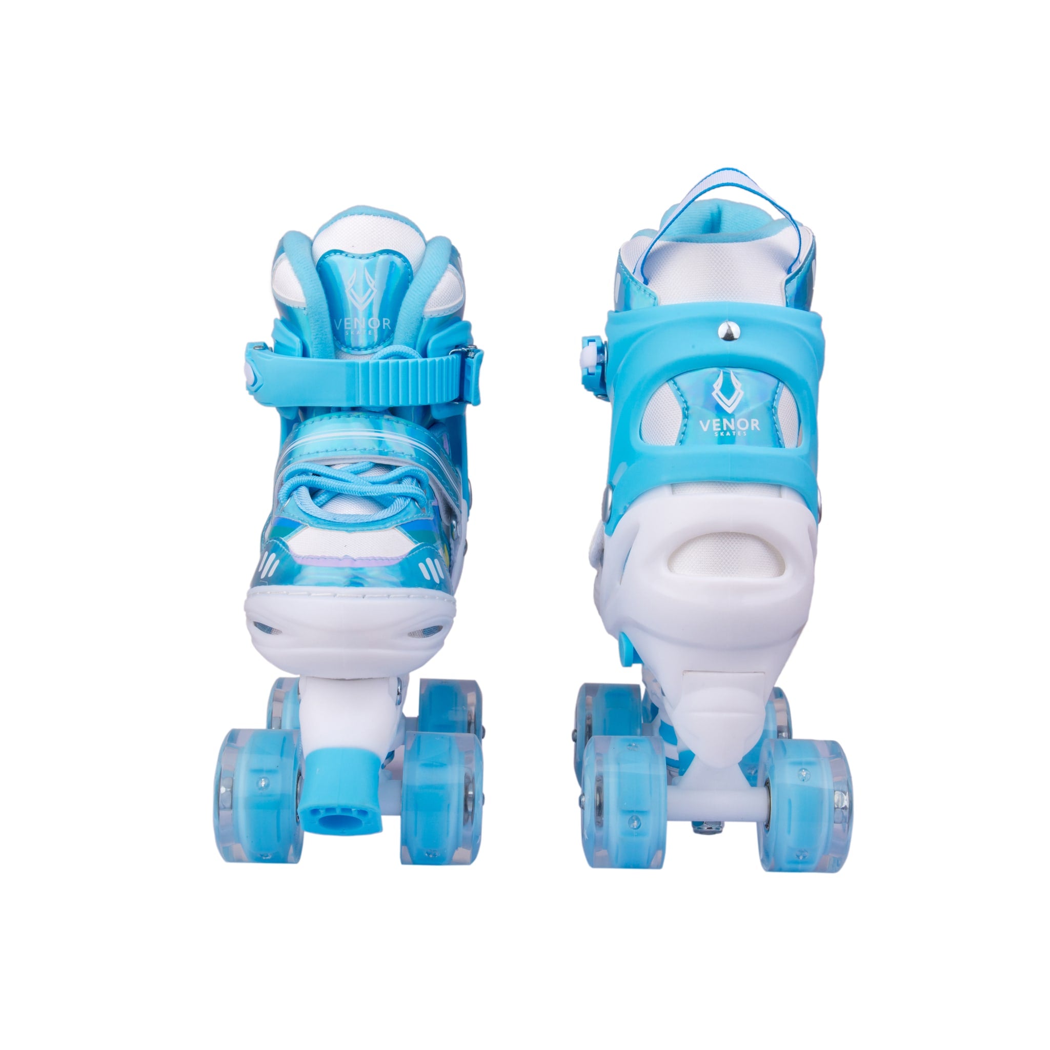 VENOR Ignite LED Side-By-Side Rulleskøjter - Teal-ScootWorld.dk