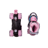 VENOR Ignite LED Side-By-Side Rulleskøjter - Black/Pink-ScootWorld.dk