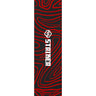 Striker 6.5" Griptape - Topo Swirl Red