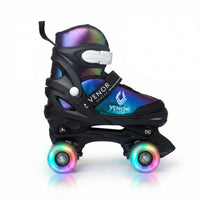VENOR Ignite LED Side-By-Side Rulleskøjter - Chameleon Rainbow-ScootWorld.dk