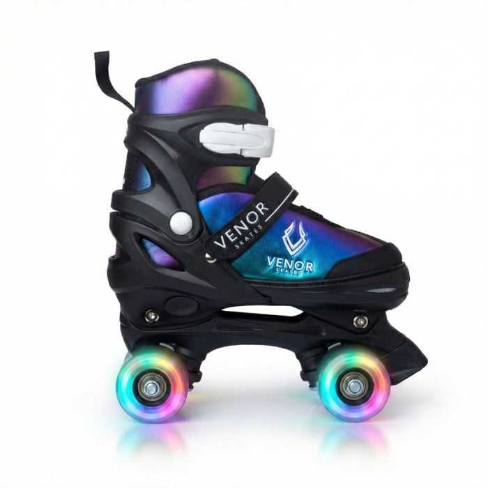 VENOR Ignite LED Patins à Roulettes - Chameleon Rainbow