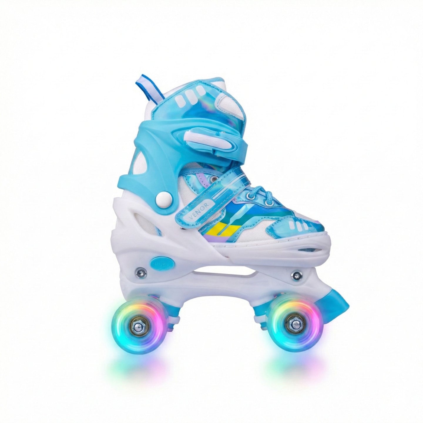 VENOR Ignite LED Side-By-Side Rulleskøjter - Teal-ScootWorld.dk