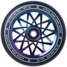 Striker Zenue Series Black PU Roue Trottinette Freestyle - Rainbow