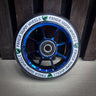 Panda Spoked V2 100mm Roues Trottinette Freestyle - Blue Chrome