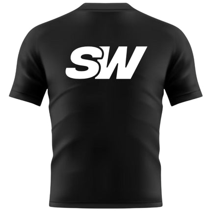 ScootWorld SW Logo Tshirt - Black-ScootWorld.dk