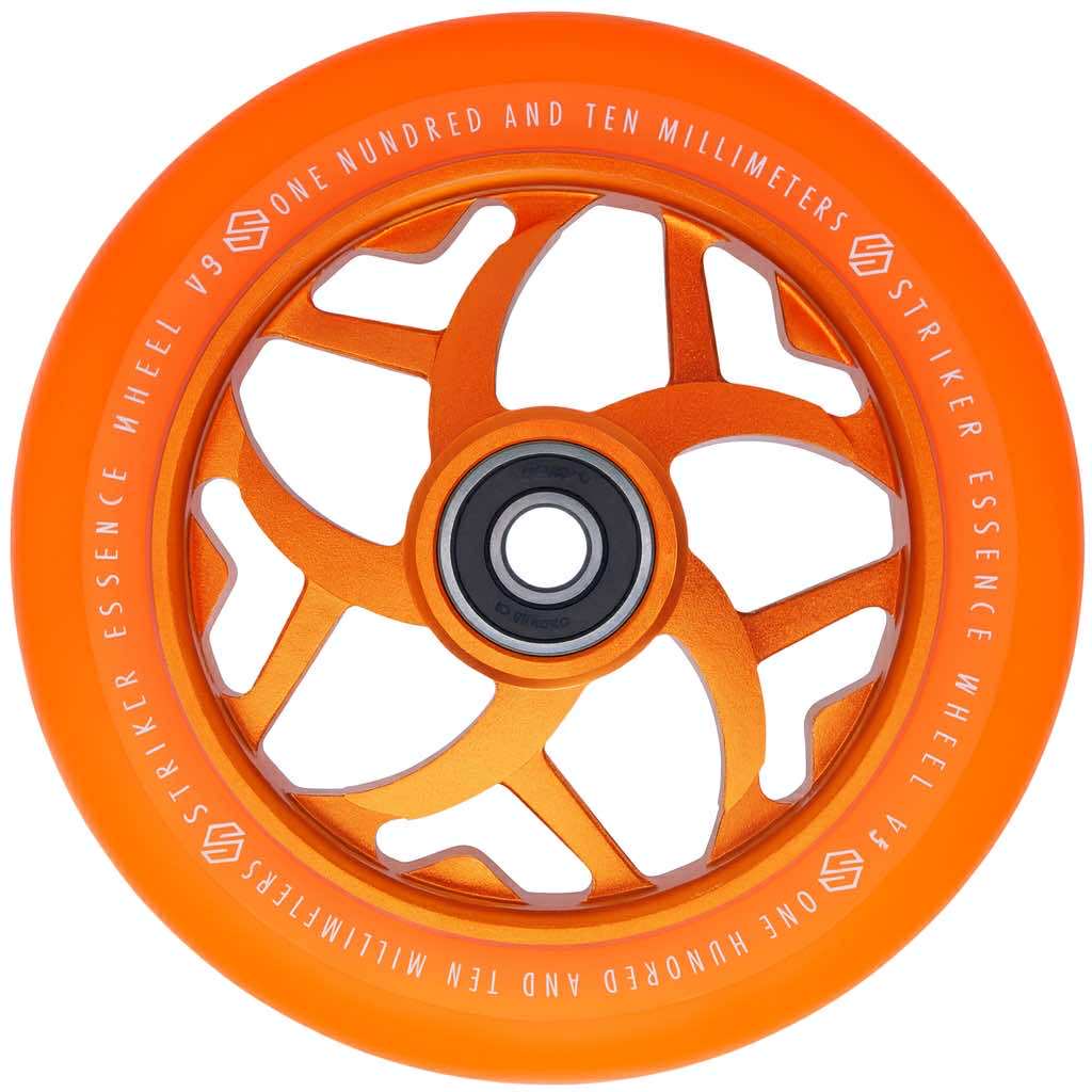 Striker Essence V3 Colorblast PU 110mm Roues Trottinette Freestyle - Orange