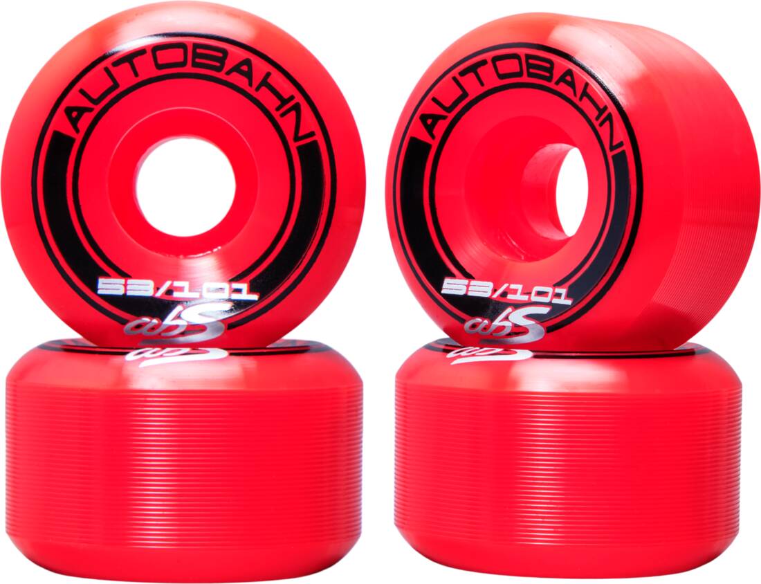 Autobahn GT1 Wide Body 101A Stunt Scooter Wheel 4-Pack - Red