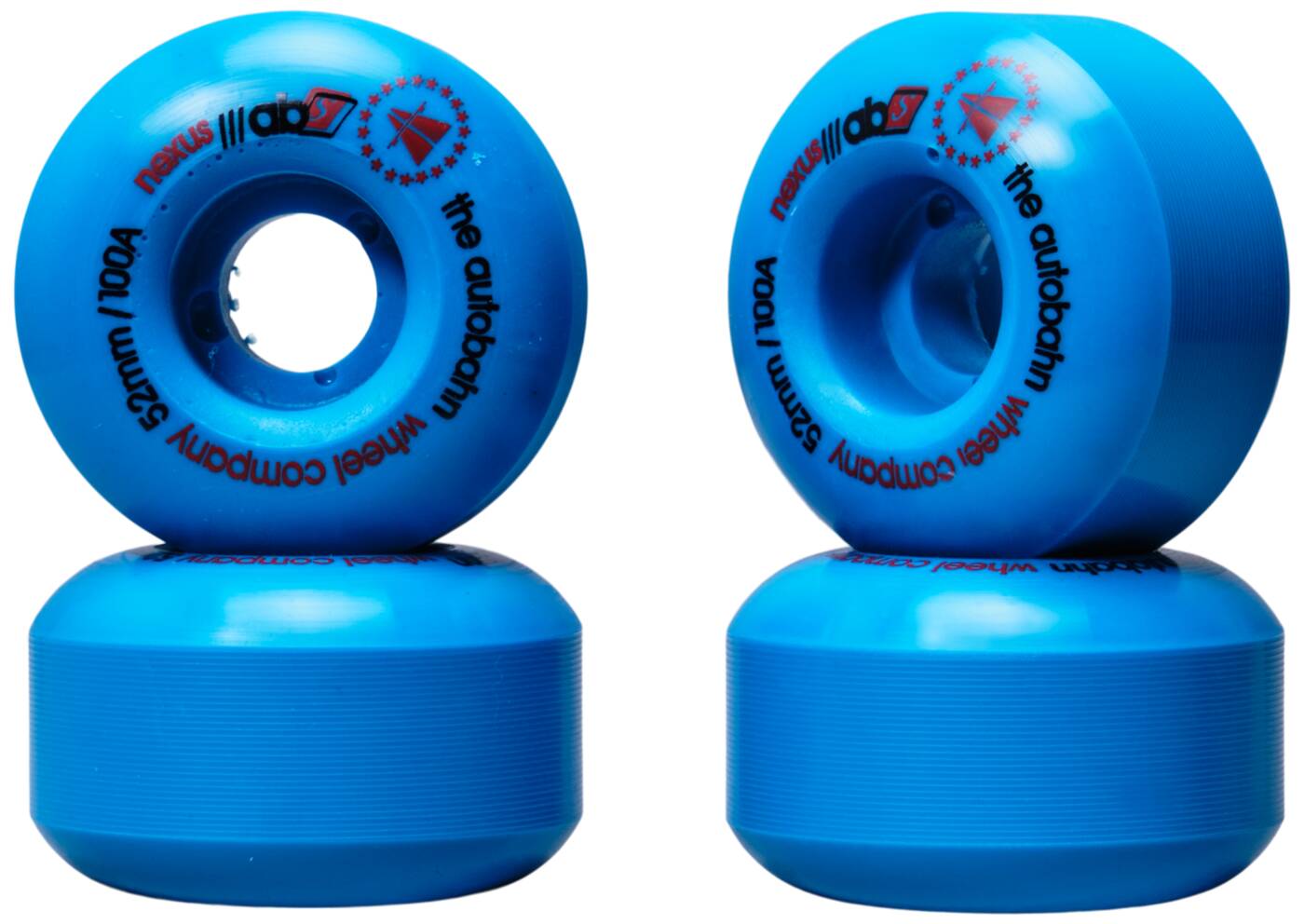 Autobahn Nexus 100A Stunt Scooter Wheel 4-Pack - Blue