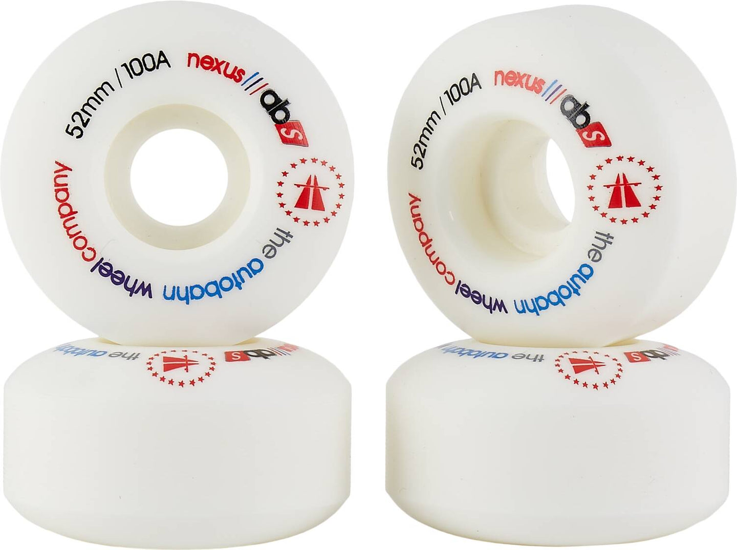 Autobahn Nexus 100A Stunt Scooter Wheel 4-Pack - White