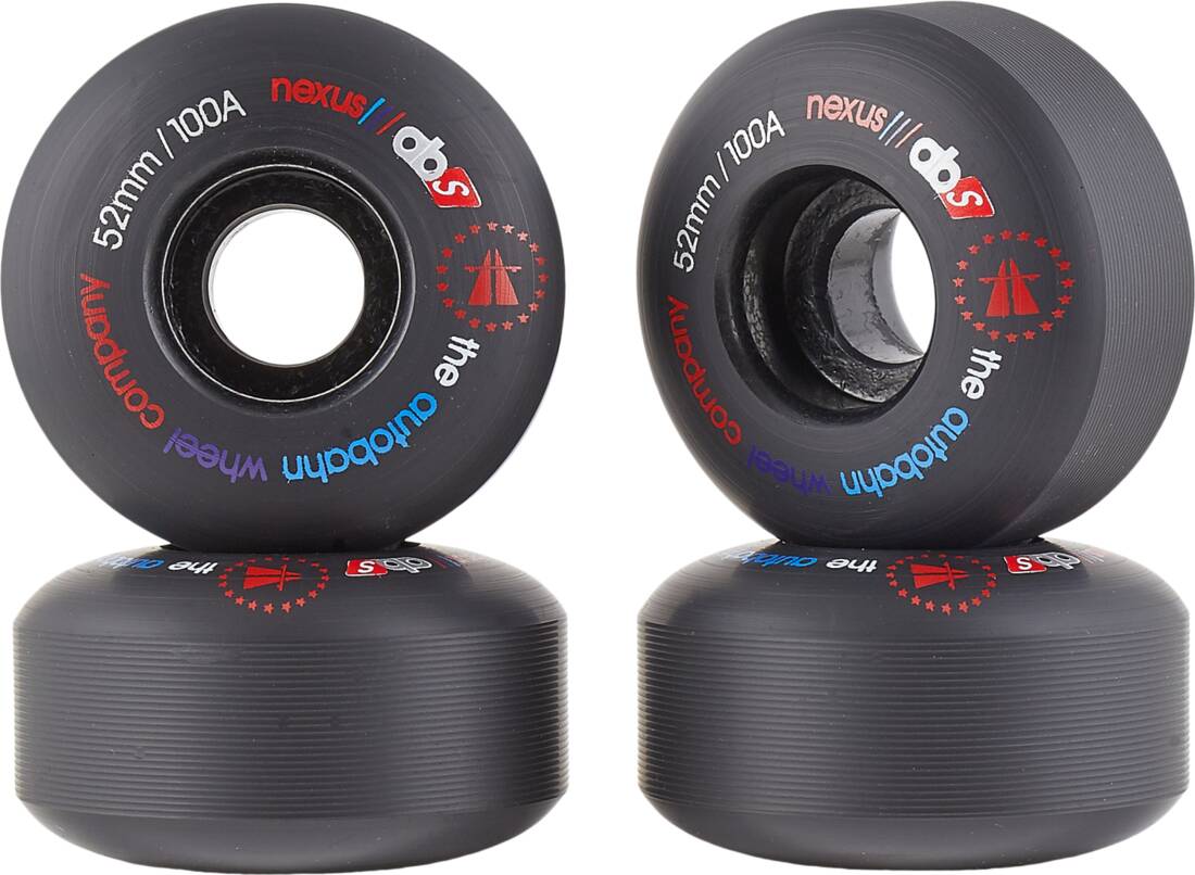 Autobahn Nexus 100A Stunt Scooter Wheel 4-Pack - Black