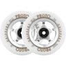 Proto Gripper Roues Trottinette Freestyle 2-Pak - White/Raw