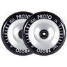 Proto Full Core Sliders Roues Trottinette Freestyle 2-Pak - Silver