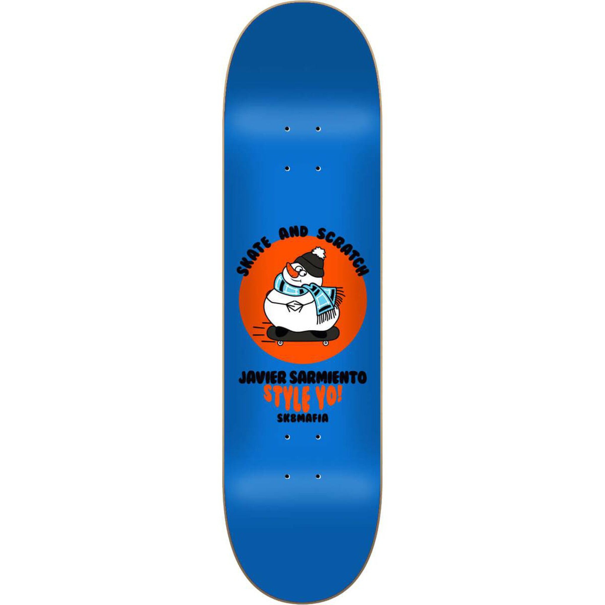 Sk8mafia Skate & Scratch Skateboard Deck - Javier Sarmiento-ScootWorld.dk