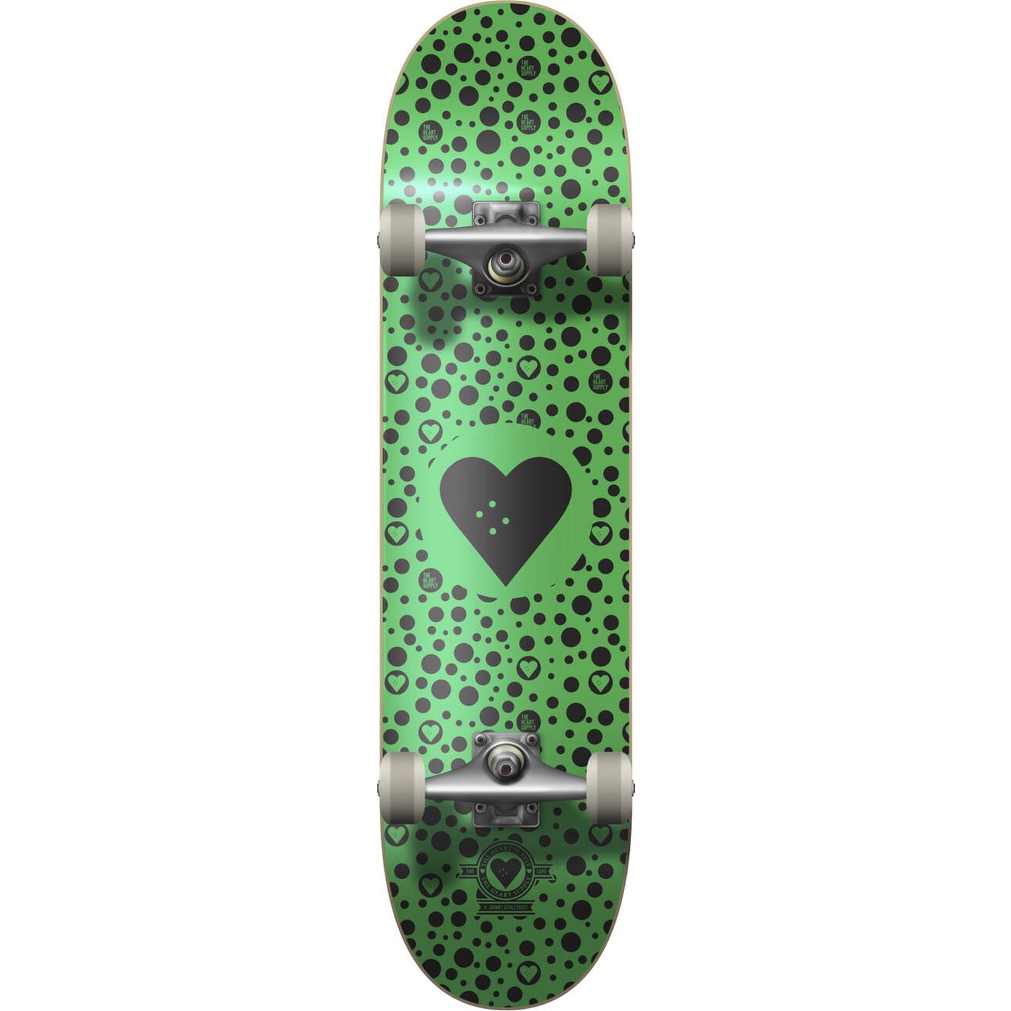 Heart Supply Round Logo Komplet Skateboard - Spots-ScootWorld.dk