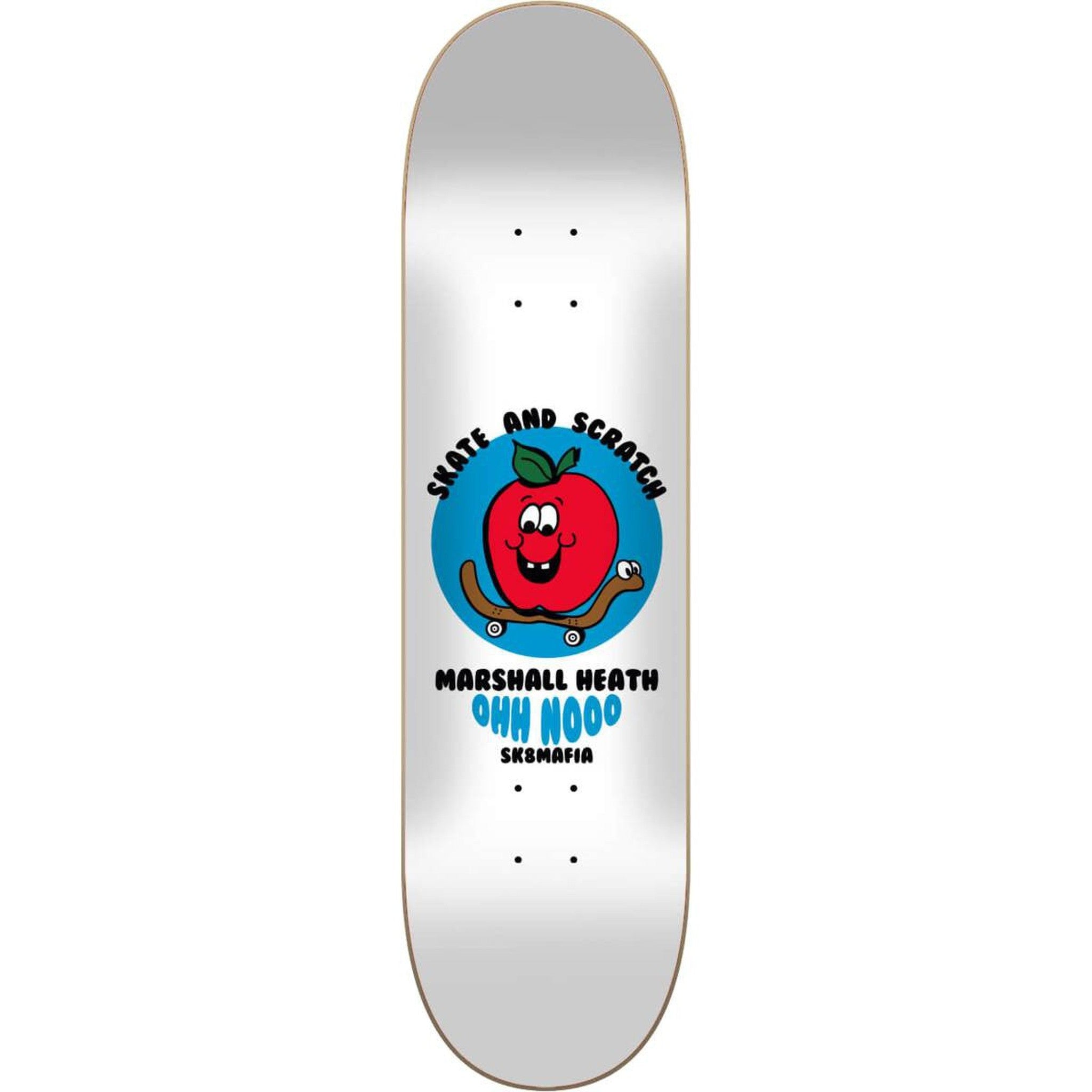 Sk8mafia Skate & Scratch Skateboard Deck - Marshall Heath-ScootWorld.dk