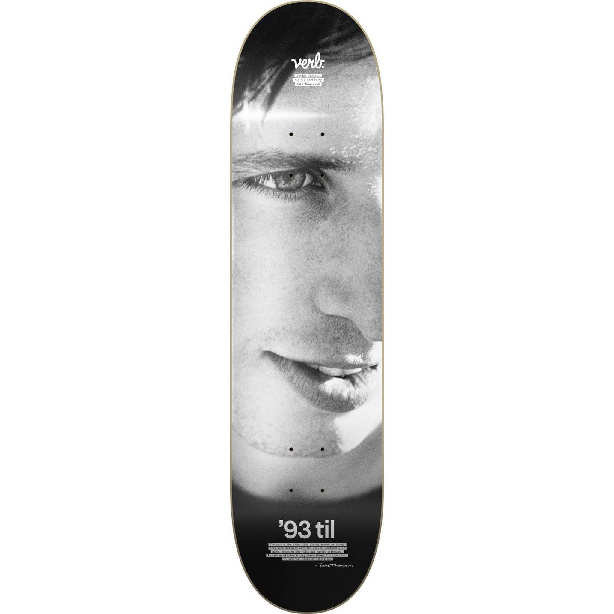 Verb 93 Til Portrait Skateboard Deck - Stefan Janoski-ScootWorld.dk