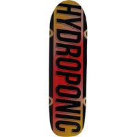 Hydroponic Pool Shape Skateboard Deck - Degrade Orange/Red-ScootWorld.dk