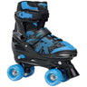 Roces Quaddy 3.0 Justerbar Rollers enfant - Black/Astro Blue