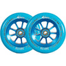 River Glide Sapphire Roues Trottinette Freestyle 2-Pak - Blue