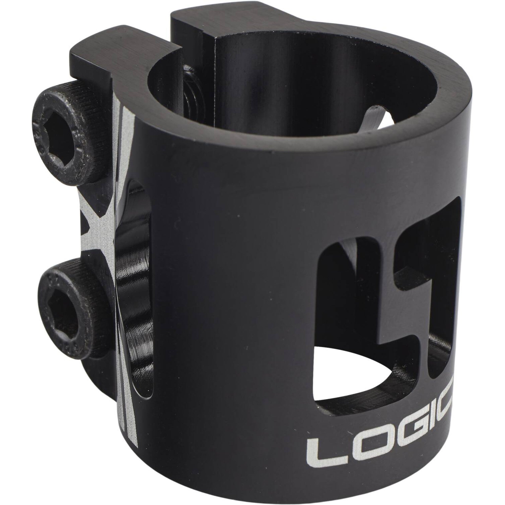 Logic Oversized Double Clamp Til Løbehjul - Black-ScootWorld.dk