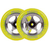 Proto Sliders Starbright Roues Trottinette Freestyle 2-Pak - Yellow On Raw