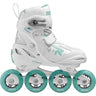 Roces Moody TIF Rollers pour fille - White/Aqua
