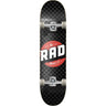 RAD Checkers Progressive Skateboard Complets - Black/Grey