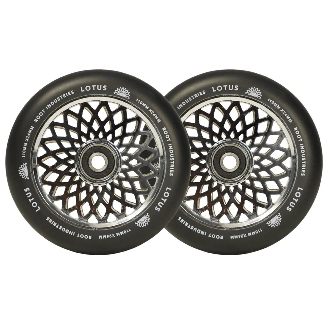 Root Lotus Hjul Til Løbehjul 2-Pak - Mirror-ScootWorld.dk