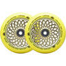 Root Lotus Roues Trottinette Freestyle 2-Pak - Radiant Yellow