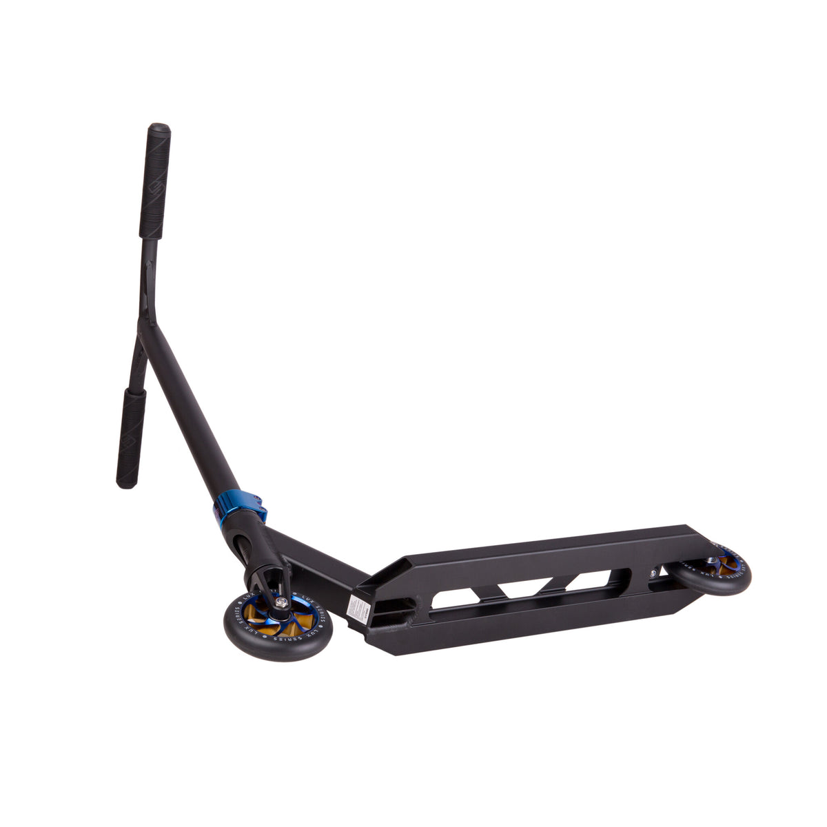 Striker Lux Trick Løbehjul - Black/Blue Chrome-ScootWorld.dk