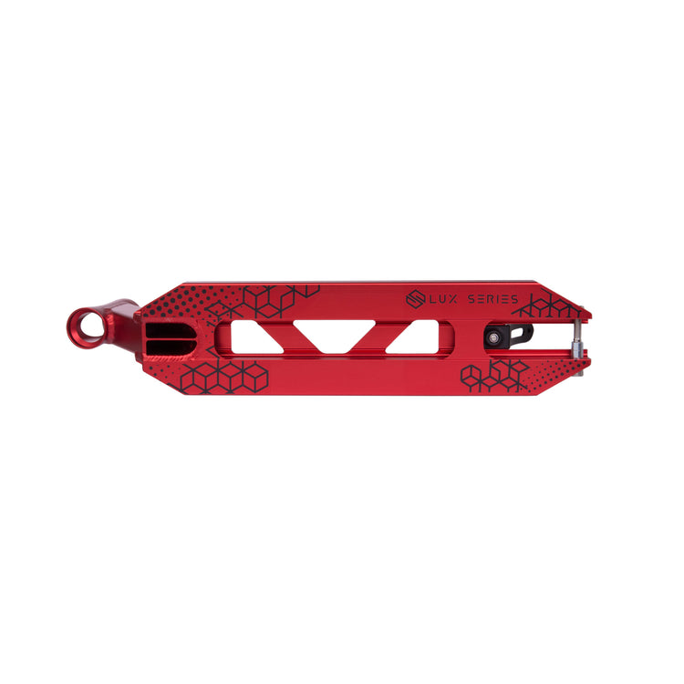 Striker Lux V2 Integrated Deck Trottinette Freestyle - Red/Black