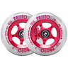 Proto X Centrano Plasmas Roue til løbehjul 2-Pak - Clear On Red