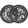 Oath Bermuda 110MM Roues Trottinette Freestyle 2-Pak - Black