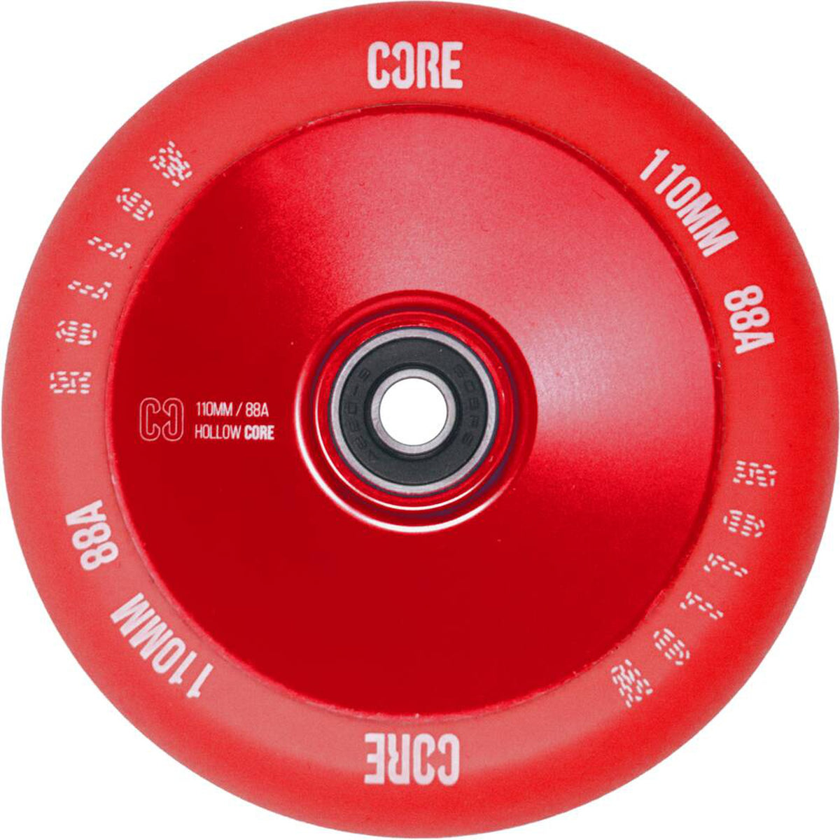 CORE Hollowcore V2 Hjul Til Løbehjul - Rød-ScootWorld.dk