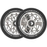 Oath Bermuda 110MM Roues Trottinette Freestyle 2-Pak - Silver