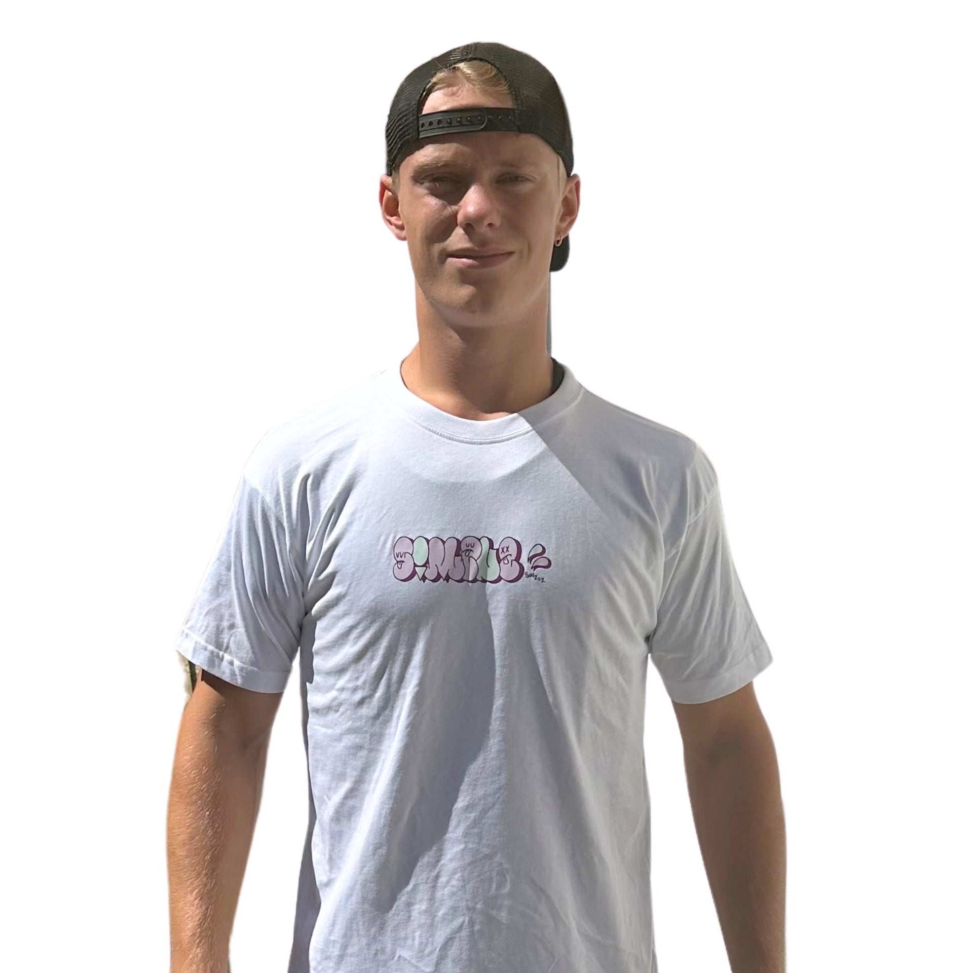 Simon Simzuz T-shirt - Blanc
