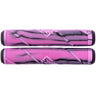 Striker Logo Poignées Trottinette Freestyle Thick - Black/Pink