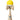 KROM Pop Rubber Kendama - Gul-ScootWorld.dk